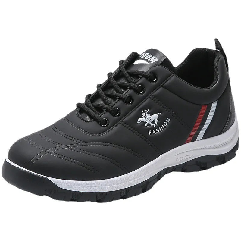 Sapatos masculinos Casual nova moda de couro esportes